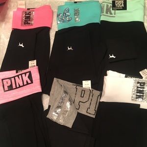 Victoria’s Secret pink leggings NWT sz XS only!!!